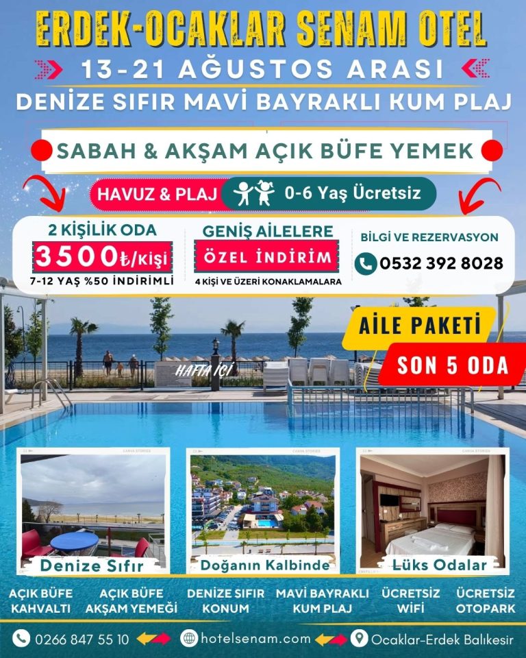 Erdek Otel Fiyatları Ocaklar Otel Fiyatları 16